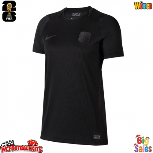 Norway Replica Away Stadium Shirt for Women World Cup 2026 Short Sleeve